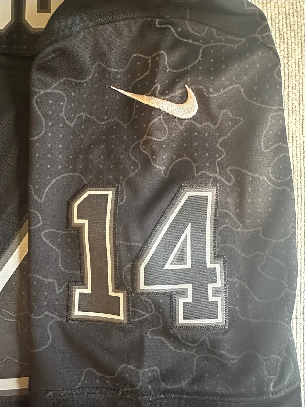 Nike Black Buffalo Bills #14 Team Jersey